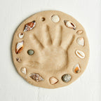 Elseware - Day at the Beach - Kids Hand & Footprint Keepsake Craft