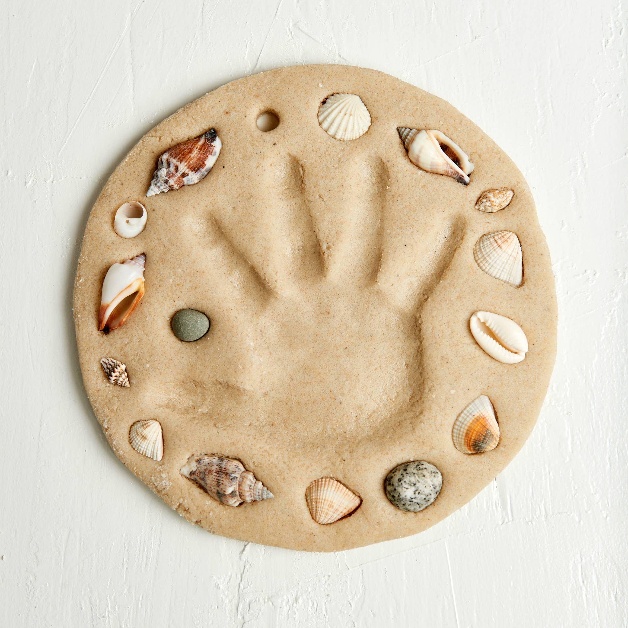 Elseware - Day at the Beach - Kids Hand & Footprint Keepsake Craft
