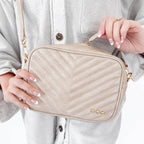 Coco Quilted Camera Crossbody Bag