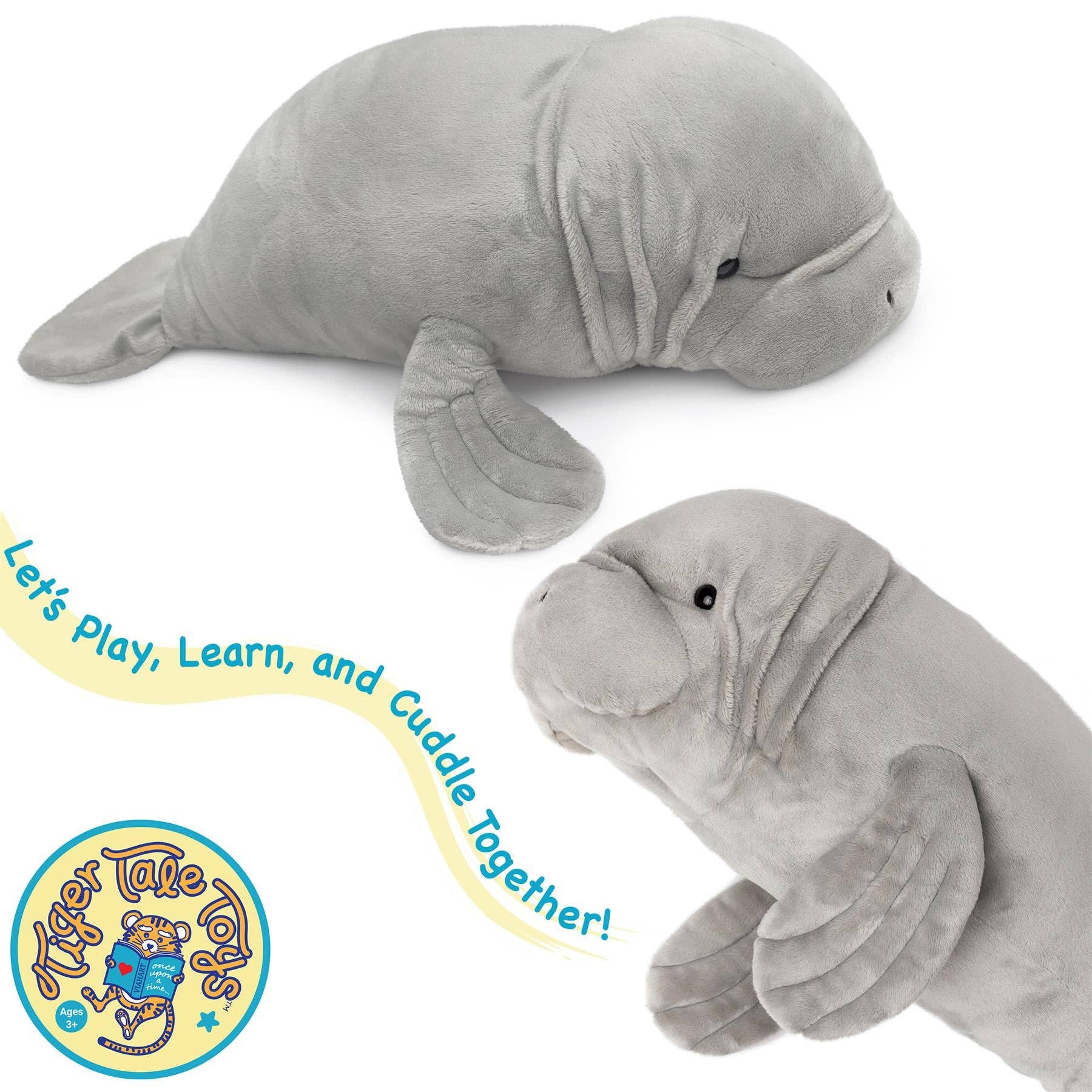 VIAHART Toy Co. - Morgan The Manatee | 21 Inch Stuffed Animal Plush