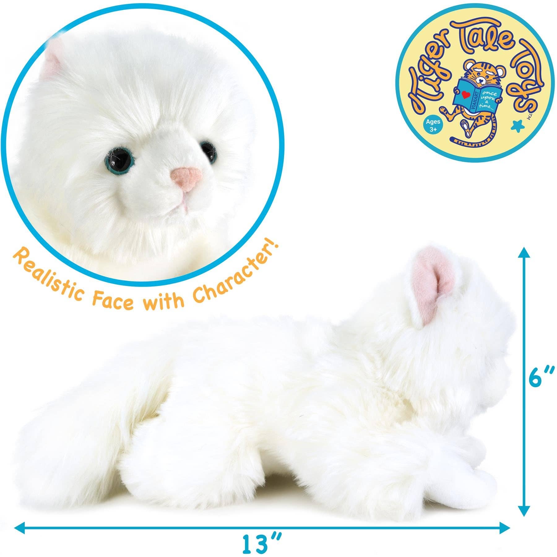 VIAHART Toy Co. - Puff the Persian Cat | 13 Inch Stuffed Animal Plush