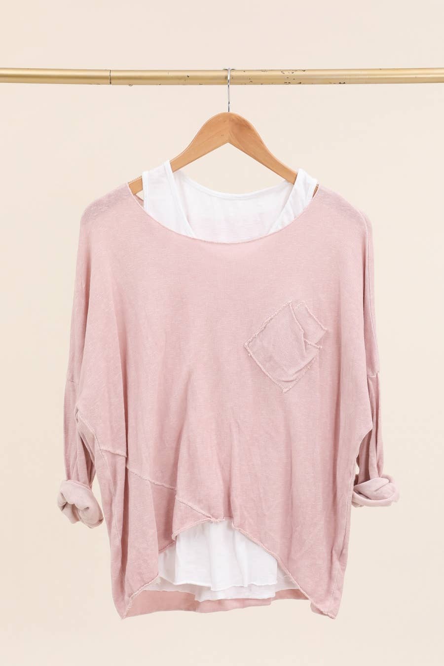 Two-Piece Tank Top and Sweater Set