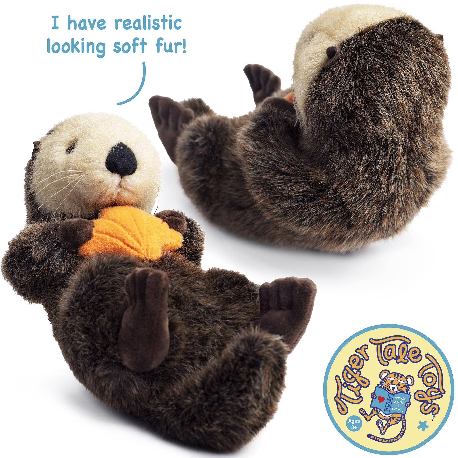 VIAHART Toy Co. - Owen The Sea Otter | 13 Inch Stuffed Animal Plush