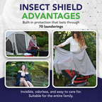Insect Shield Protection Bug Repellent Clothing Womens Scarf