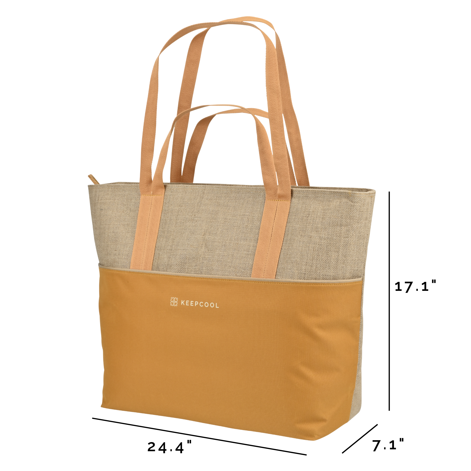 KeepCool - Libra Jute Insulated Cooler Bag
