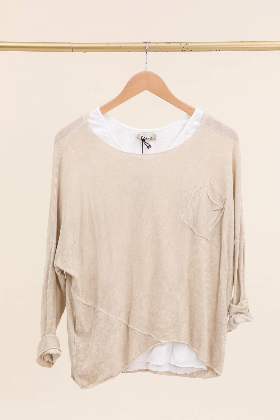 Two-Piece Tank Top and Sweater Set