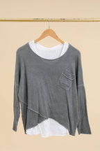 Two-Piece Tank Top and Sweater Set