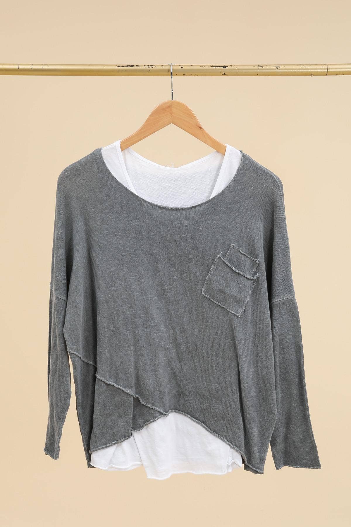 Two-Piece Tank Top and Sweater Set