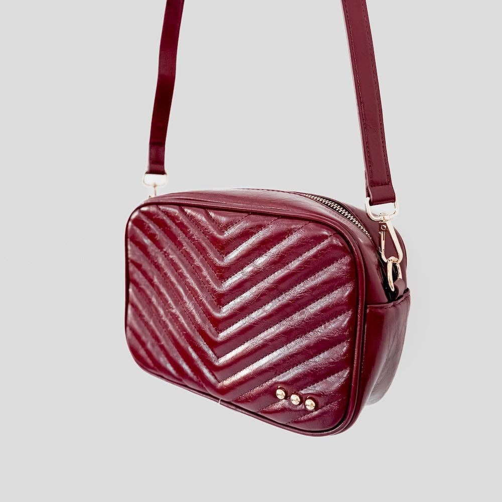 Coco Quilted Camera Crossbody Bag
