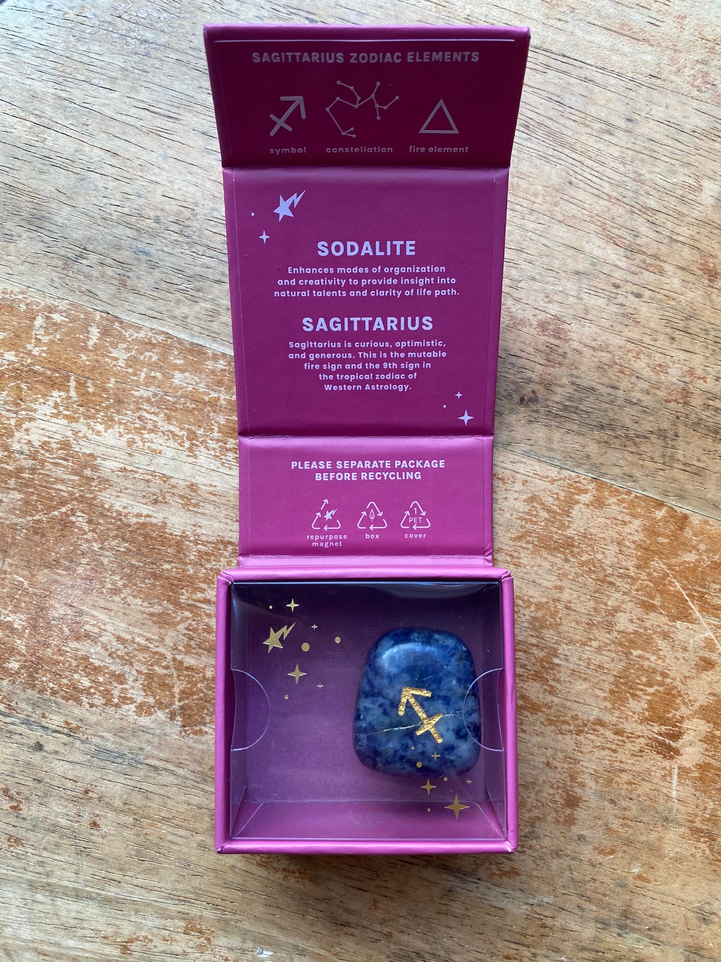 Geo Central Zodiac Boxed Set Sagittarius