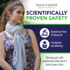 Insect Shield Protection Bug Repellent Clothing Womens Scarf