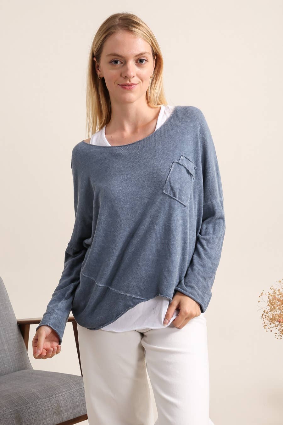 Two-Piece Tank Top and Sweater Set