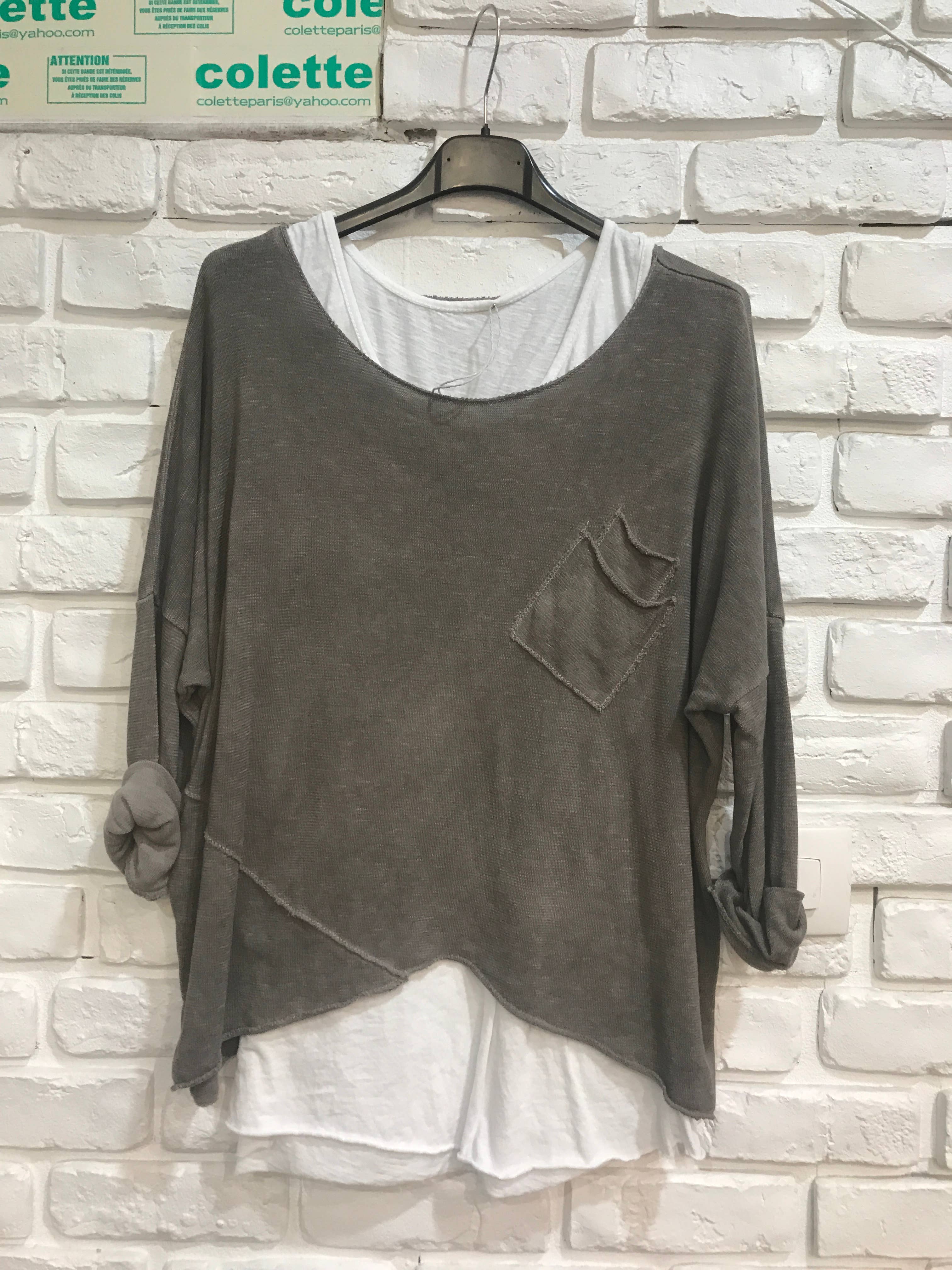 Two-Piece Tank Top and Sweater Set