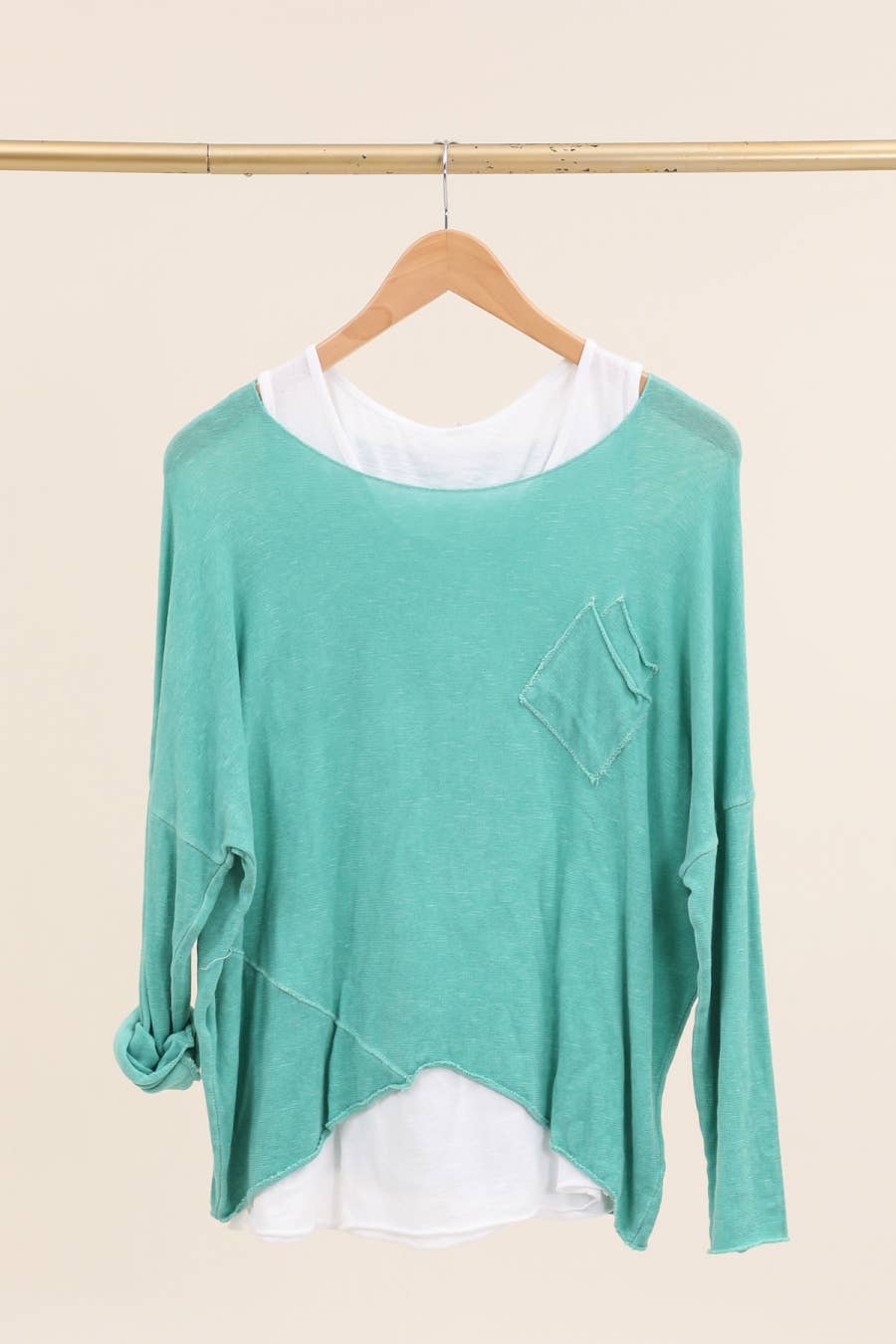 Two-Piece Tank Top and Sweater Set