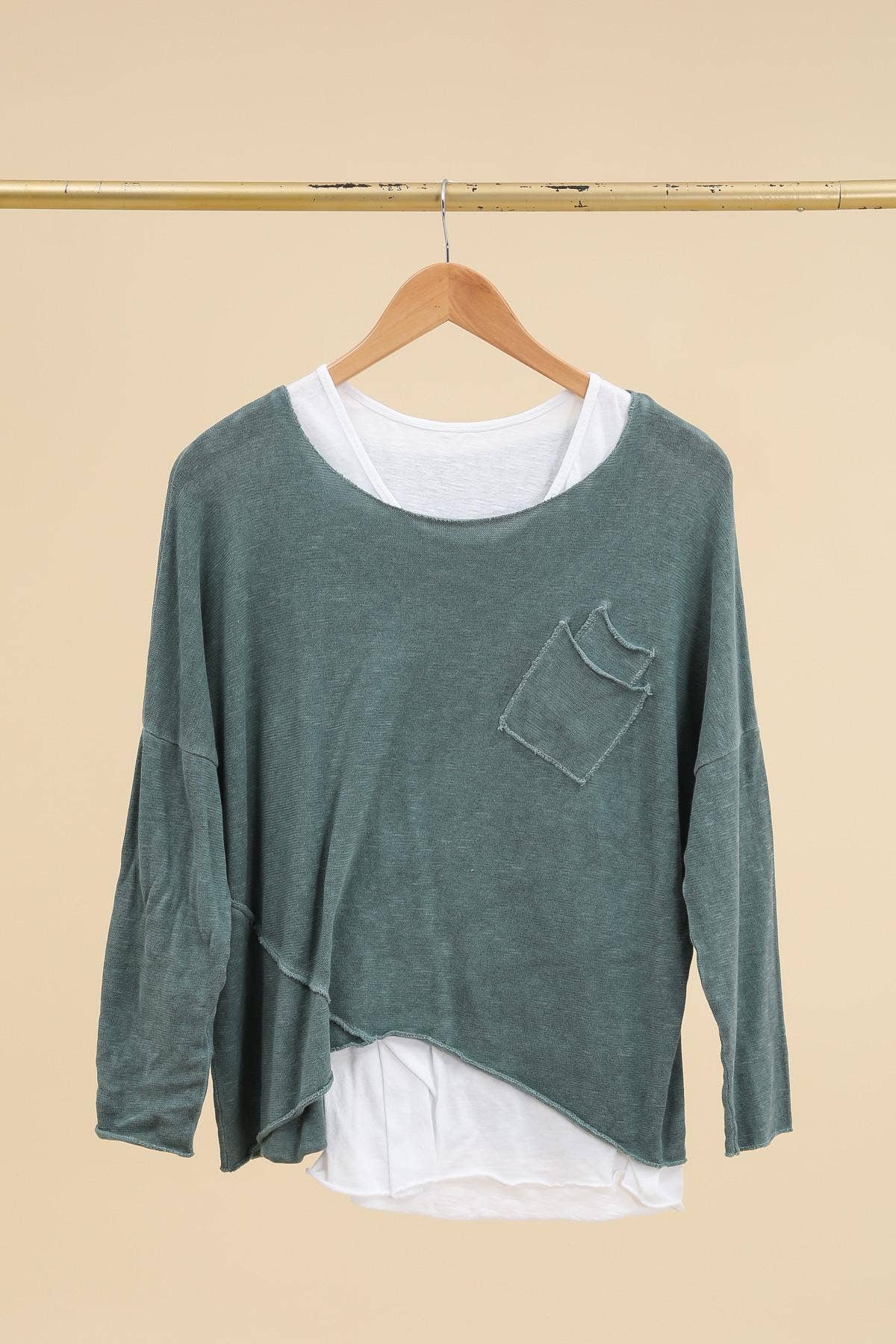 Two-Piece Tank Top and Sweater Set