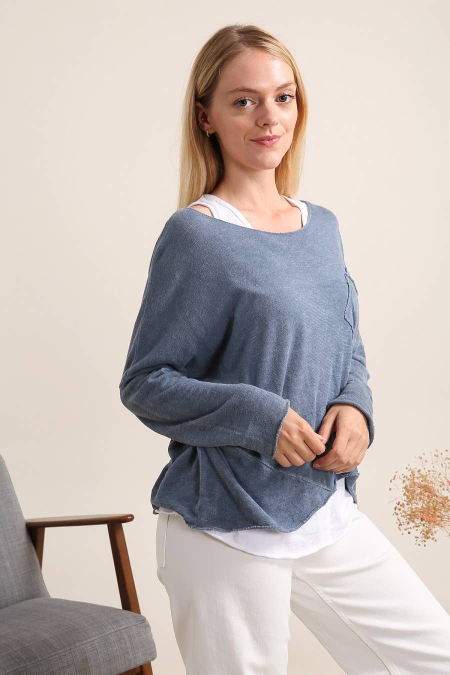 Two-Piece Tank Top and Sweater Set
