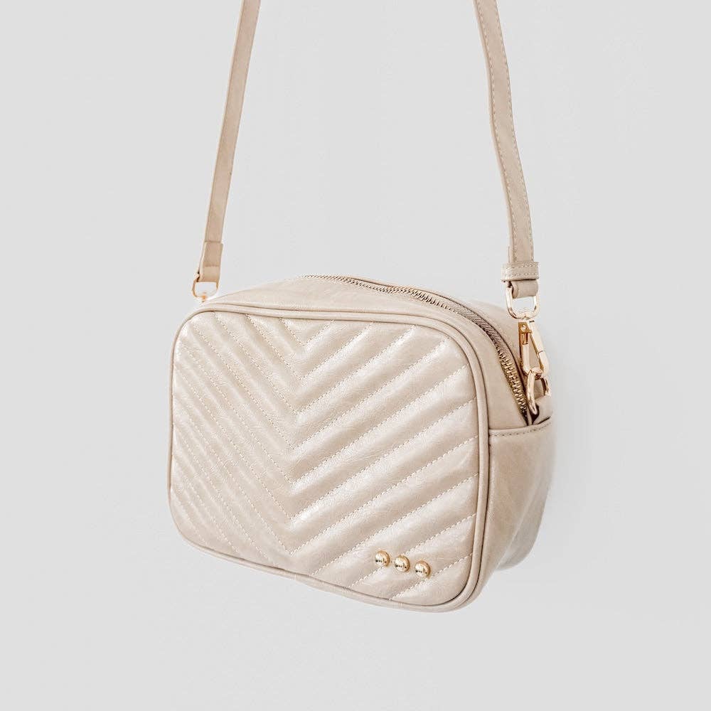 Coco Quilted Camera Crossbody Bag