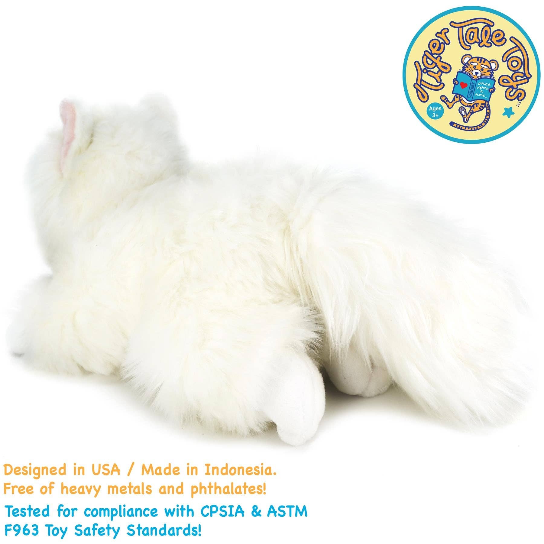 VIAHART Toy Co. - Puff the Persian Cat | 13 Inch Stuffed Animal Plush