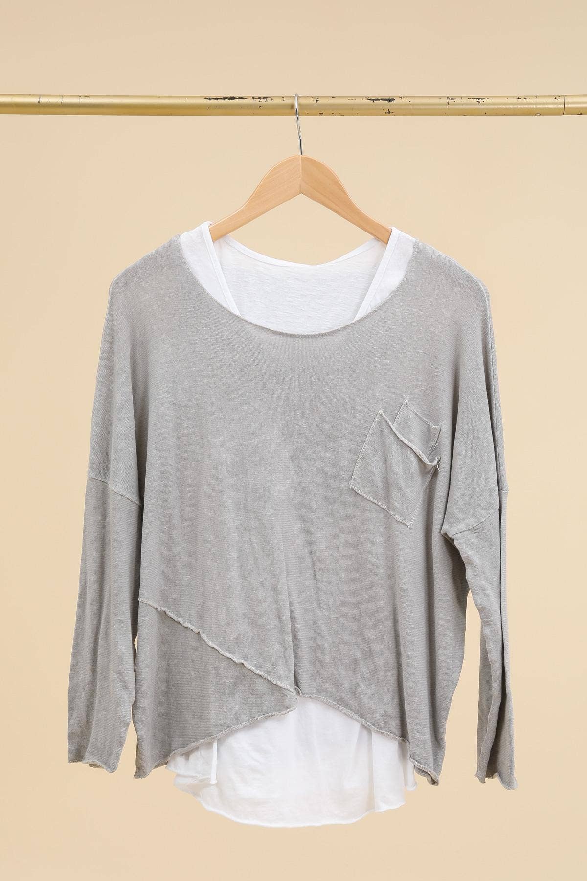 Two-Piece Tank Top and Sweater Set