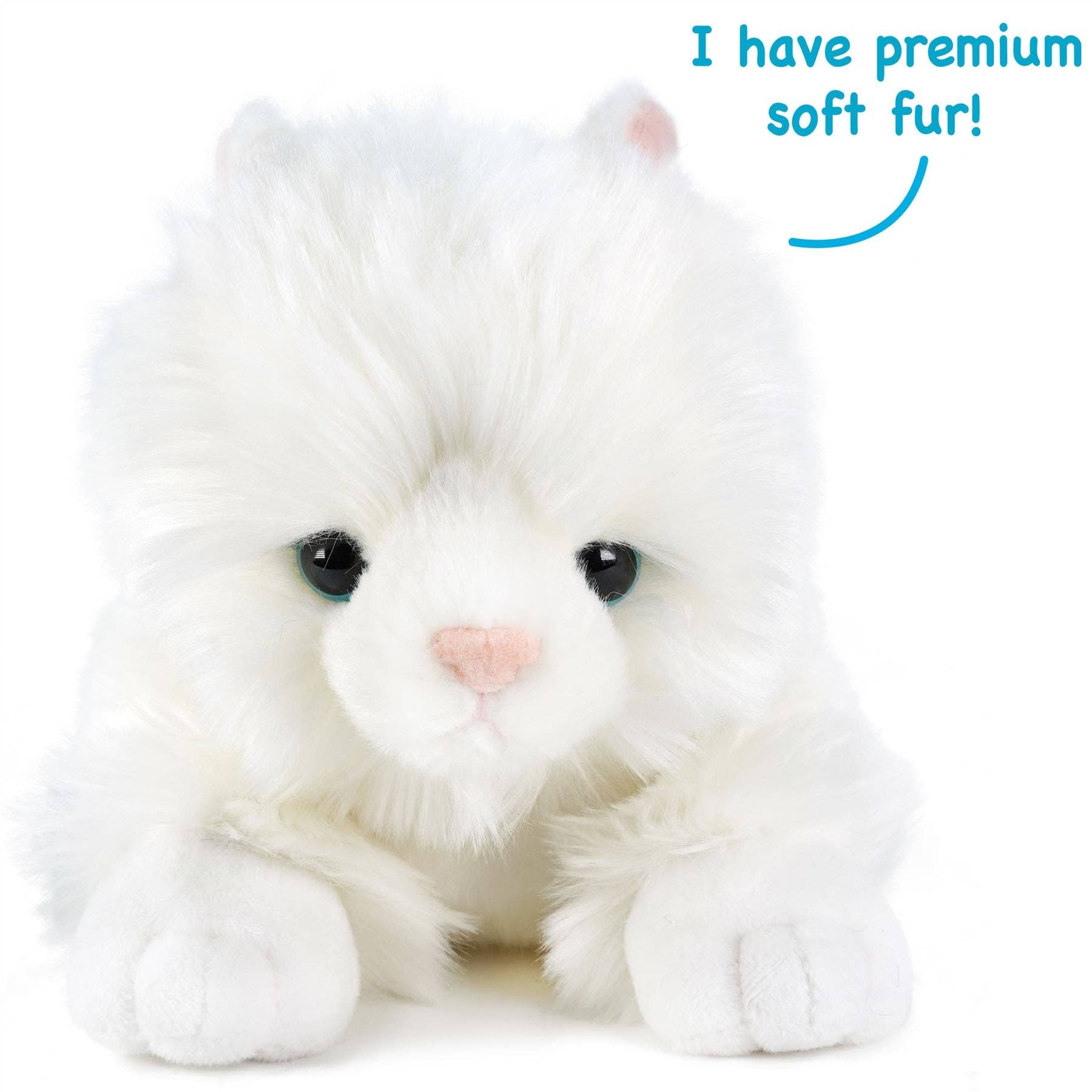 VIAHART Toy Co. - Puff the Persian Cat | 13 Inch Stuffed Animal Plush