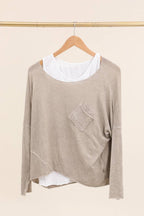 Two-Piece Tank Top and Sweater Set
