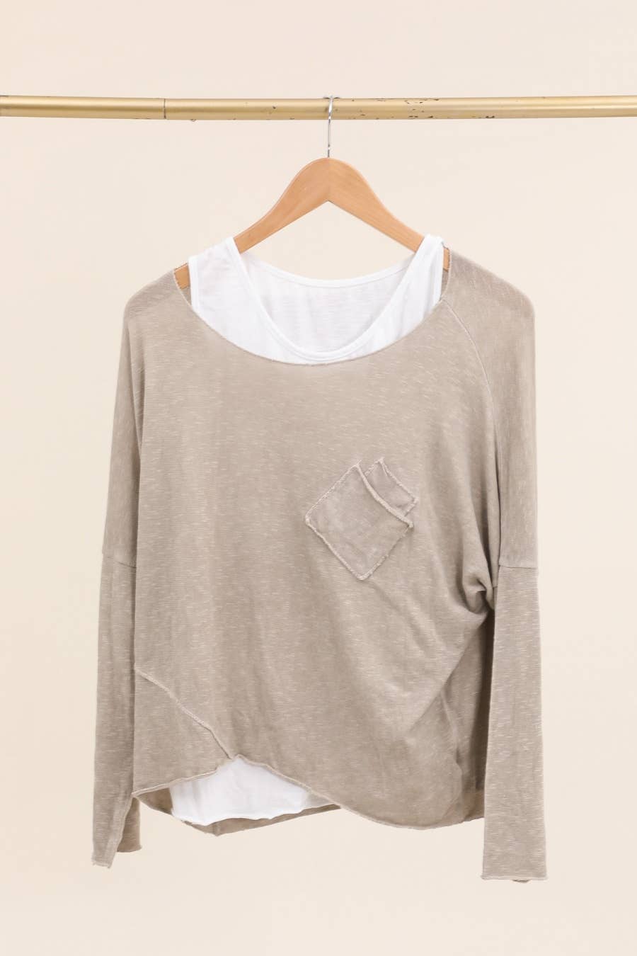 Two-Piece Tank Top and Sweater Set