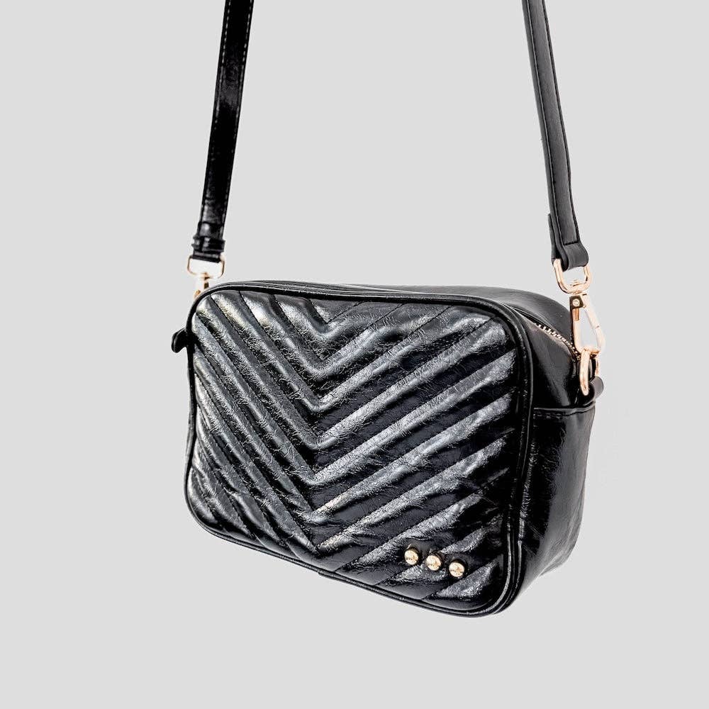 Coco Quilted Camera Crossbody Bag