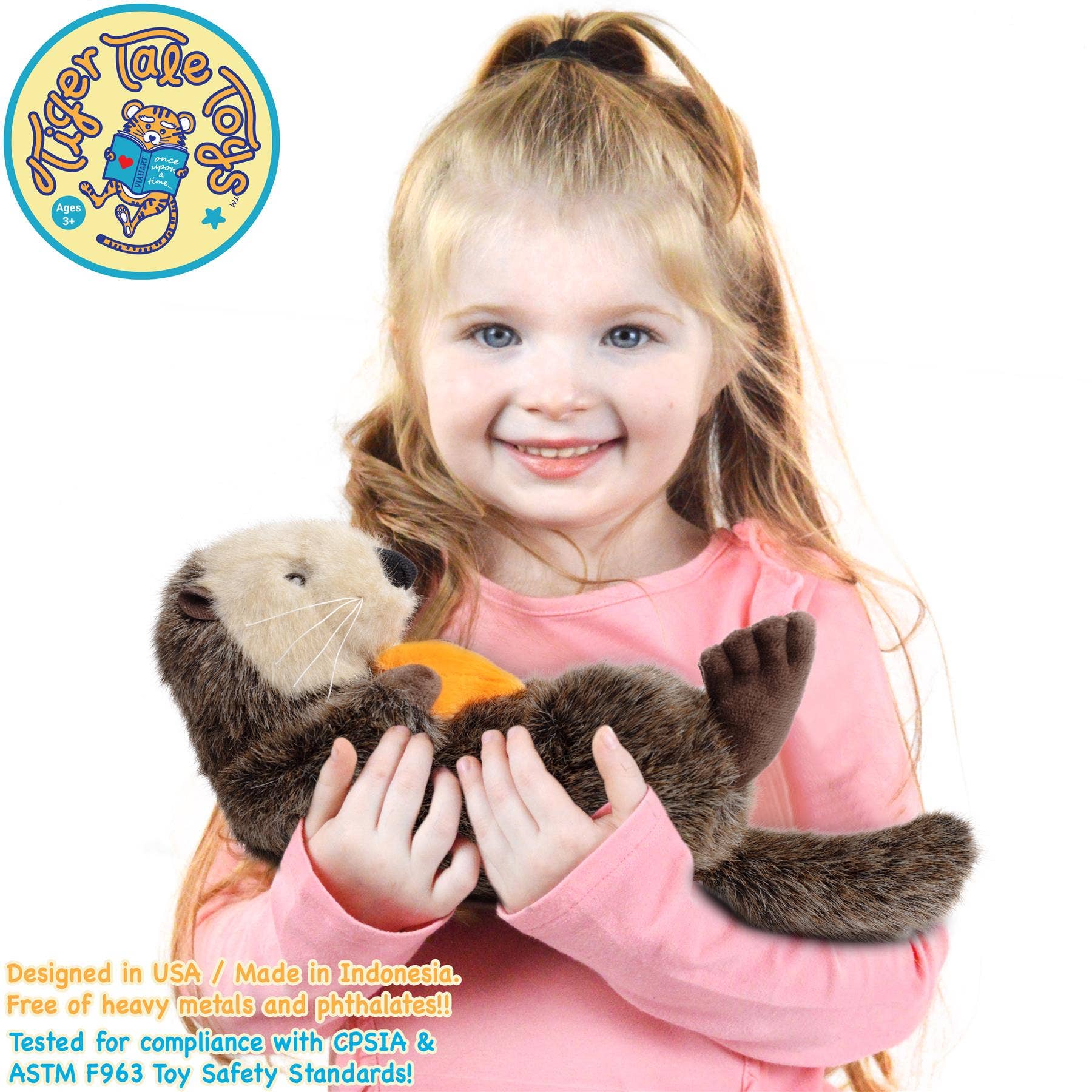 VIAHART Toy Co. - Owen The Sea Otter | 13 Inch Stuffed Animal Plush