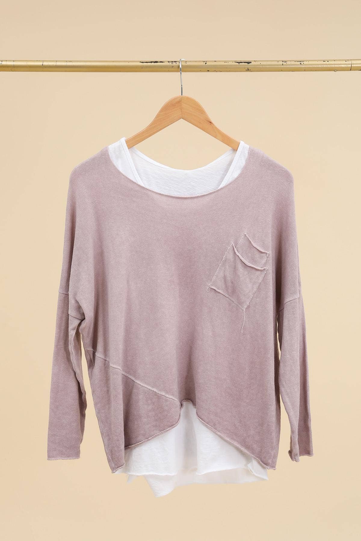 Two-Piece Tank Top and Sweater Set