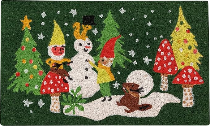 Now Designs Jubilee Gnome for The Holidays Doormat