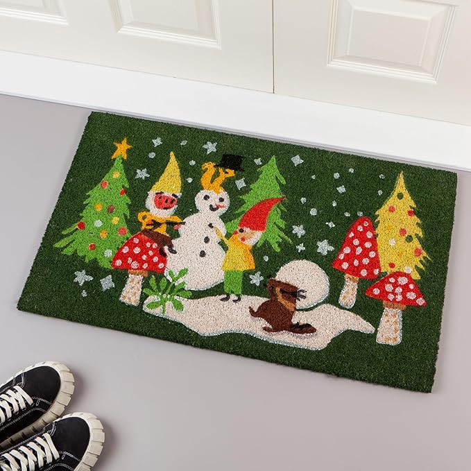 Now Designs Jubilee Gnome for The Holidays Doormat