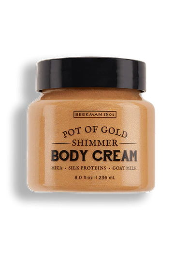 Beekman 1802 - Whipped Body Cream - Pot of Gold - Goat Milk Body Butter, Daily Hydration for Dry Skin - Naturally Exfoliating Body Cream - Good for Sensitive Skin - Goat Milk BodyCare